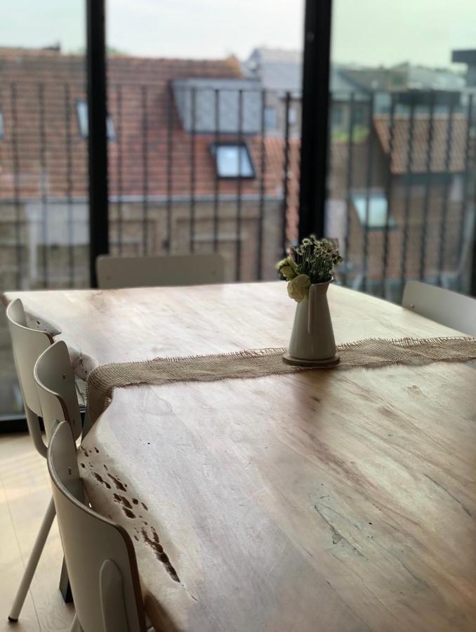 Lichtrijke Loft Bij Restaurant Den Olifant Lägenhet Ieper Exteriör bild