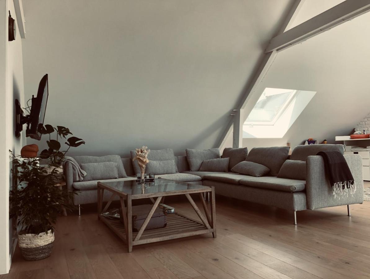 Lichtrijke Loft Bij Restaurant Den Olifant Lägenhet Ieper Exteriör bild