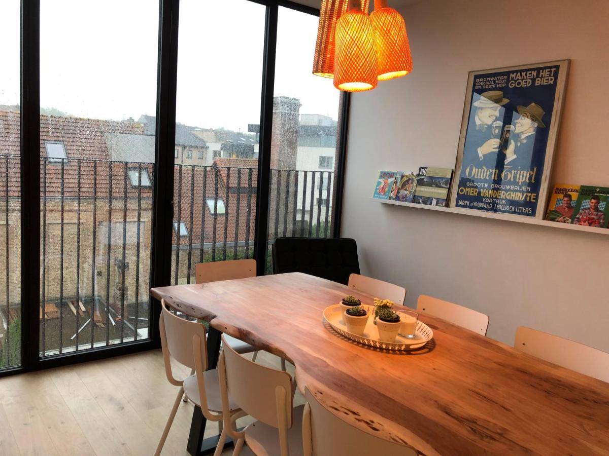 Lichtrijke Loft Bij Restaurant Den Olifant Lägenhet Ieper Exteriör bild